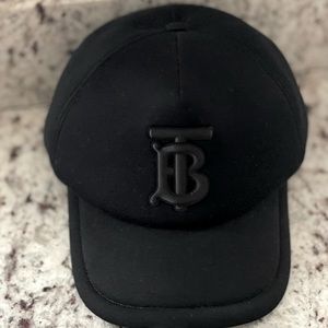 Burberry Monogram Motif Cotton Jersey Baseball Cap